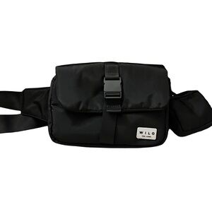 Wilo The Label Crossbody Belt Bag Black